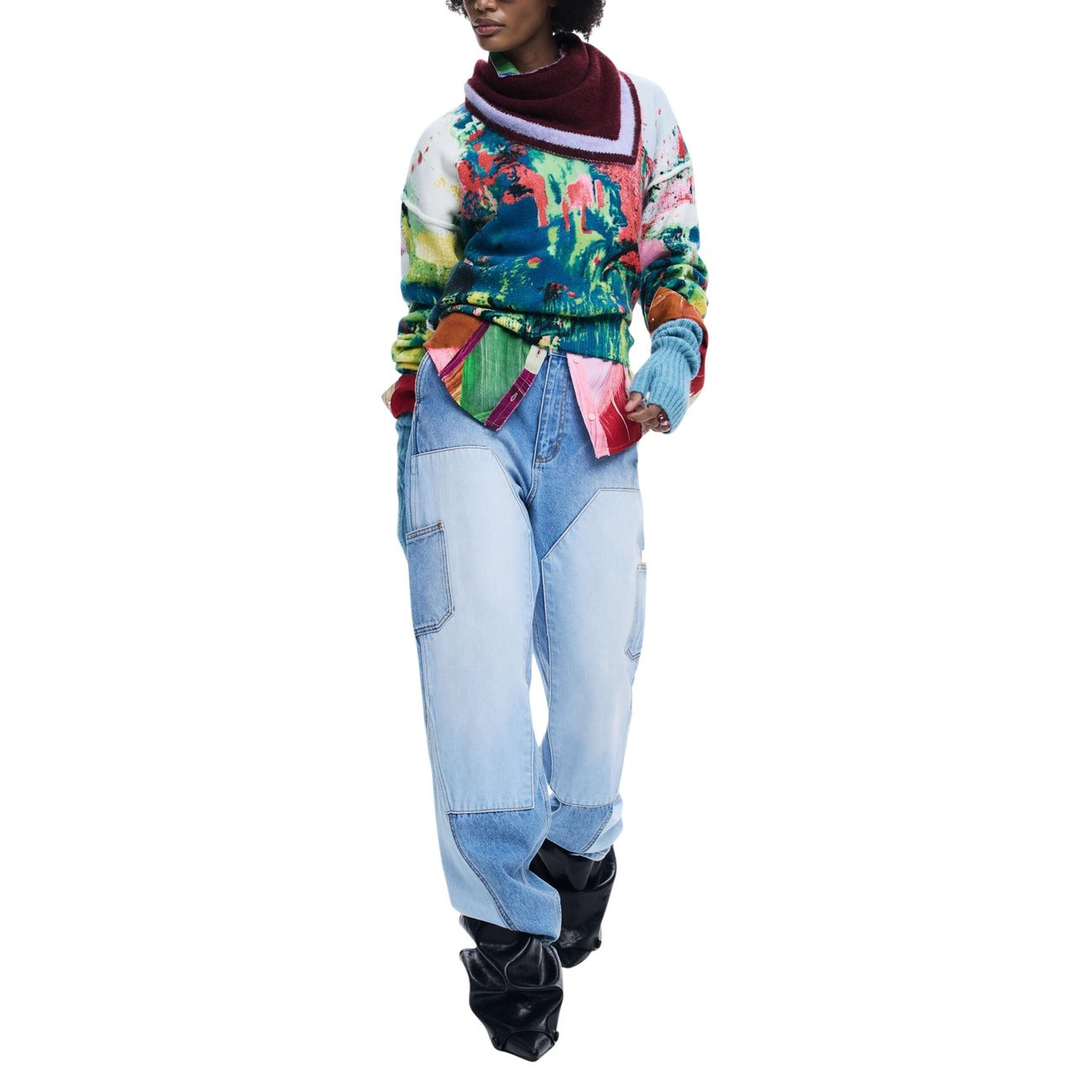 Desigual - Desigual Stickat Kvinna