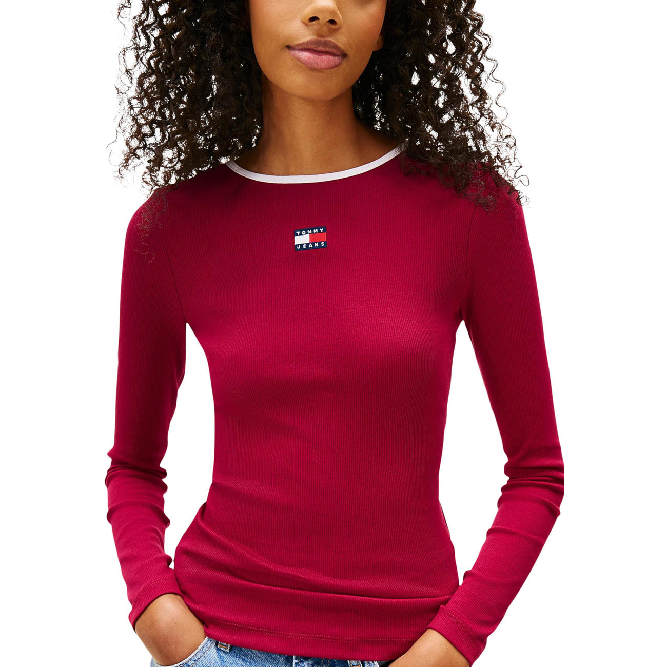 Tommy Hilfiger Jeans - Tommy Hilfiger Jeans Stickat Kvinna