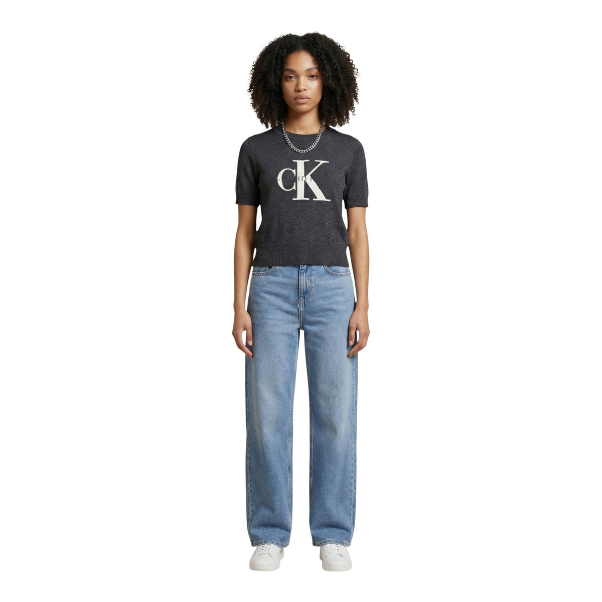 Calvin Klein Jeans - Calvin Klein Jeans Stickat Kvinna