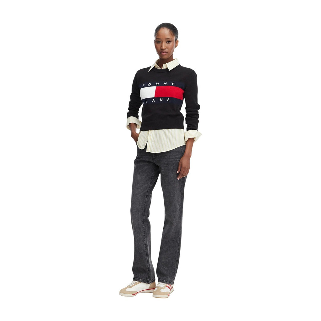 Tommy Hilfiger Jeans - Tommy Hilfiger Jeans Stickat Kvinna