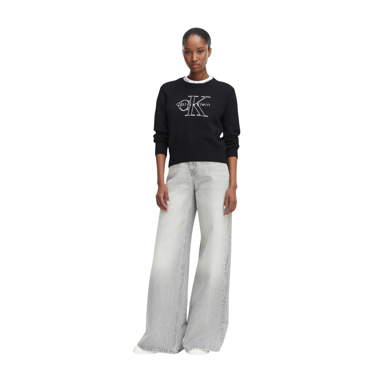 Calvin Klein Jeans - Calvin Klein Jeans Stickat Kvinna