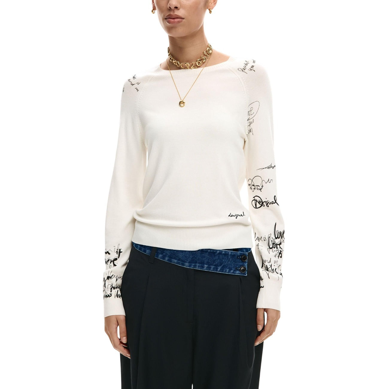 Desigual - Desigual Stickat Kvinna