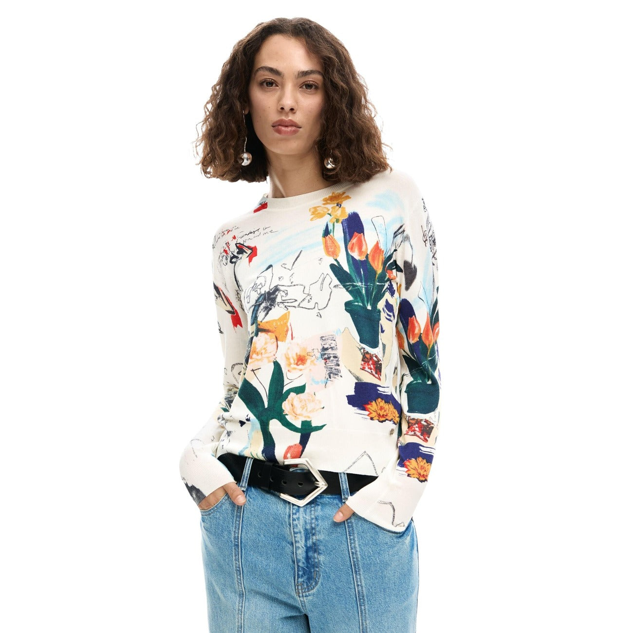 Desigual - Desigual Stickat Kvinna