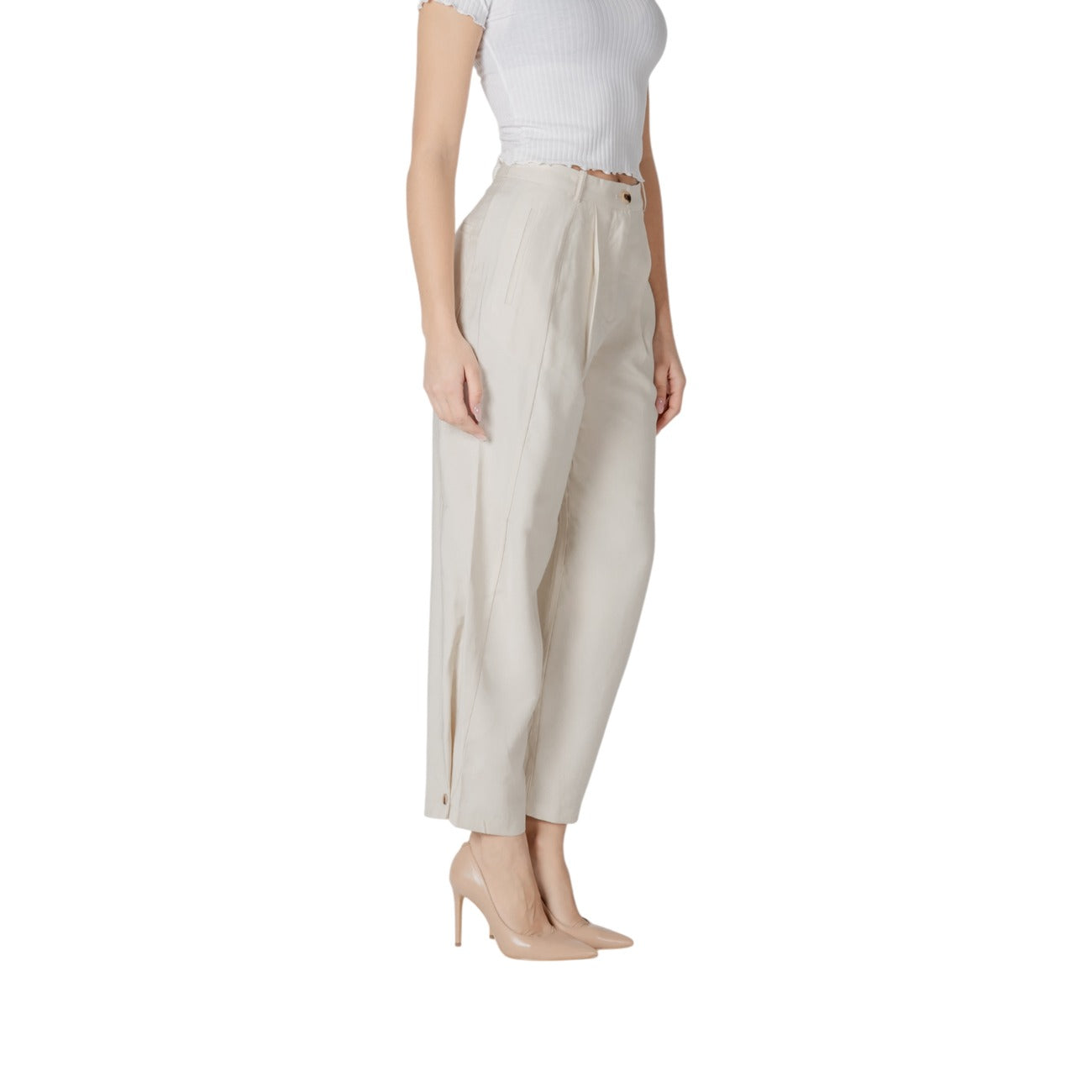 Vila Clothes - Vila Clothes Byxor Kvinna