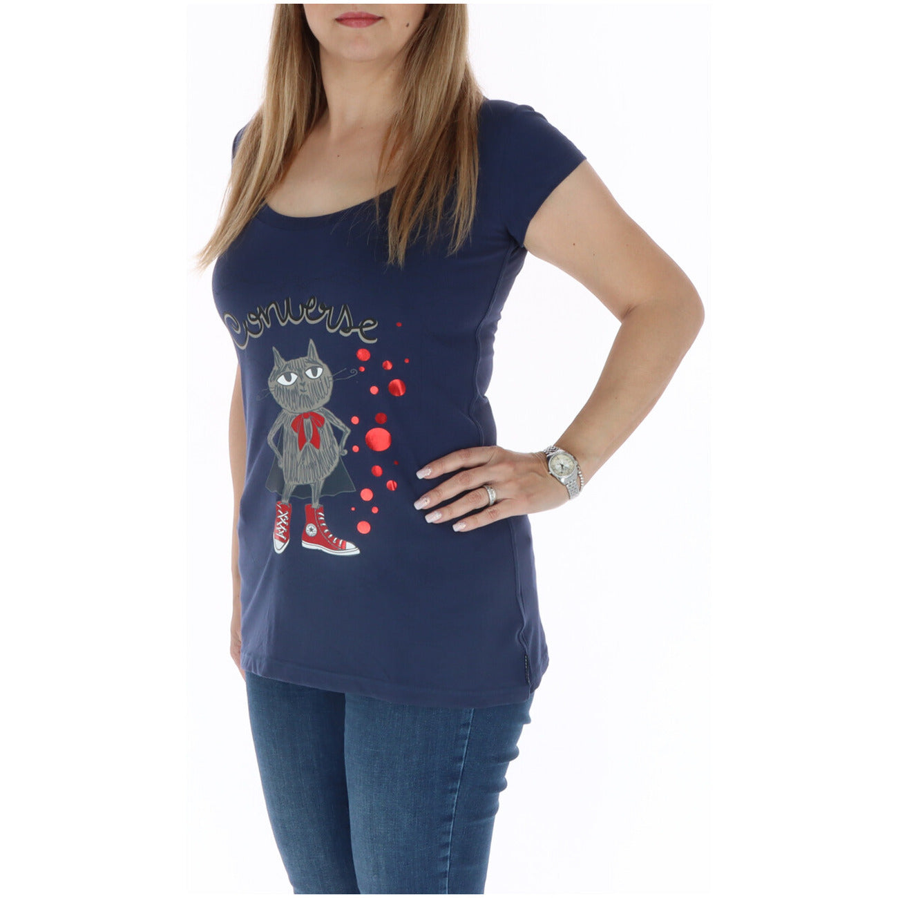 Converse - Converse T-shirt Kvinna