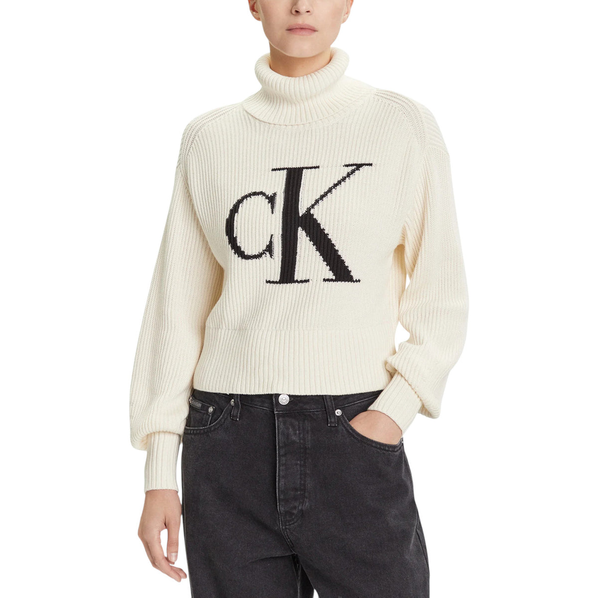 Calvin Klein Jeans - Calvin Klein Jeans Stickat Kvinna