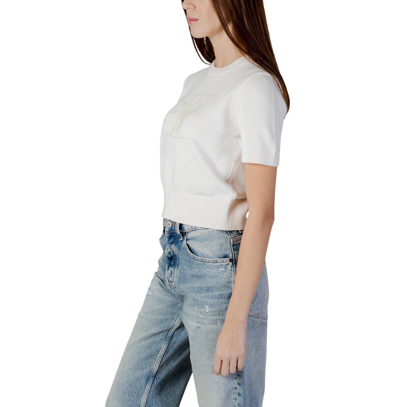 Calvin Klein Jeans - Calvin Klein Jeans Stickat Kvinna
