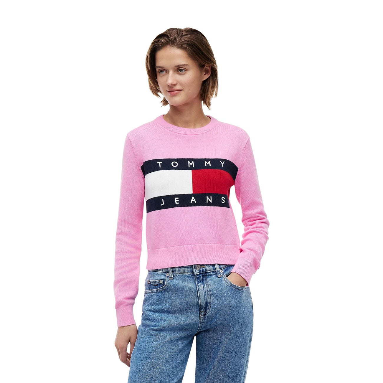 Tommy Hilfiger Jeans - Tommy Hilfiger Jeans Stickat Kvinna