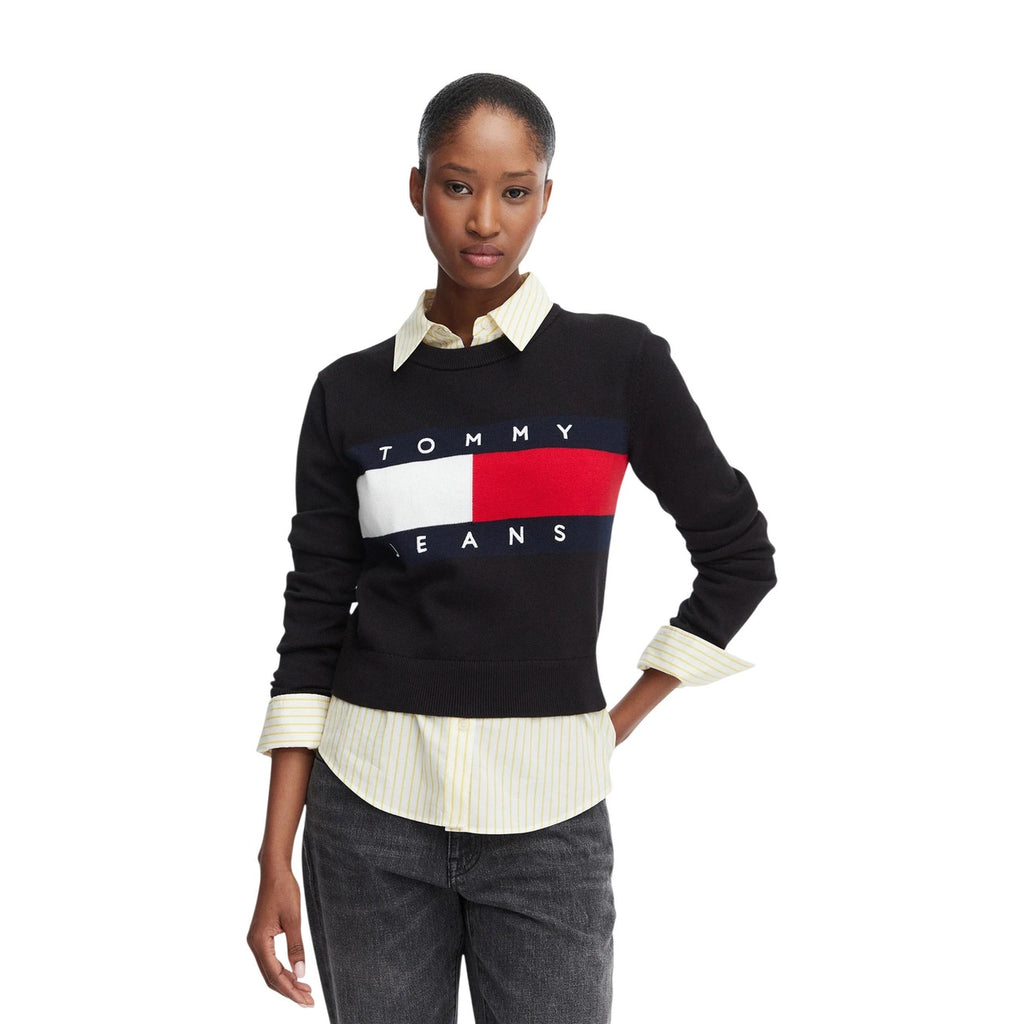 Tommy Hilfiger Jeans - Tommy Hilfiger Jeans Stickat Kvinna