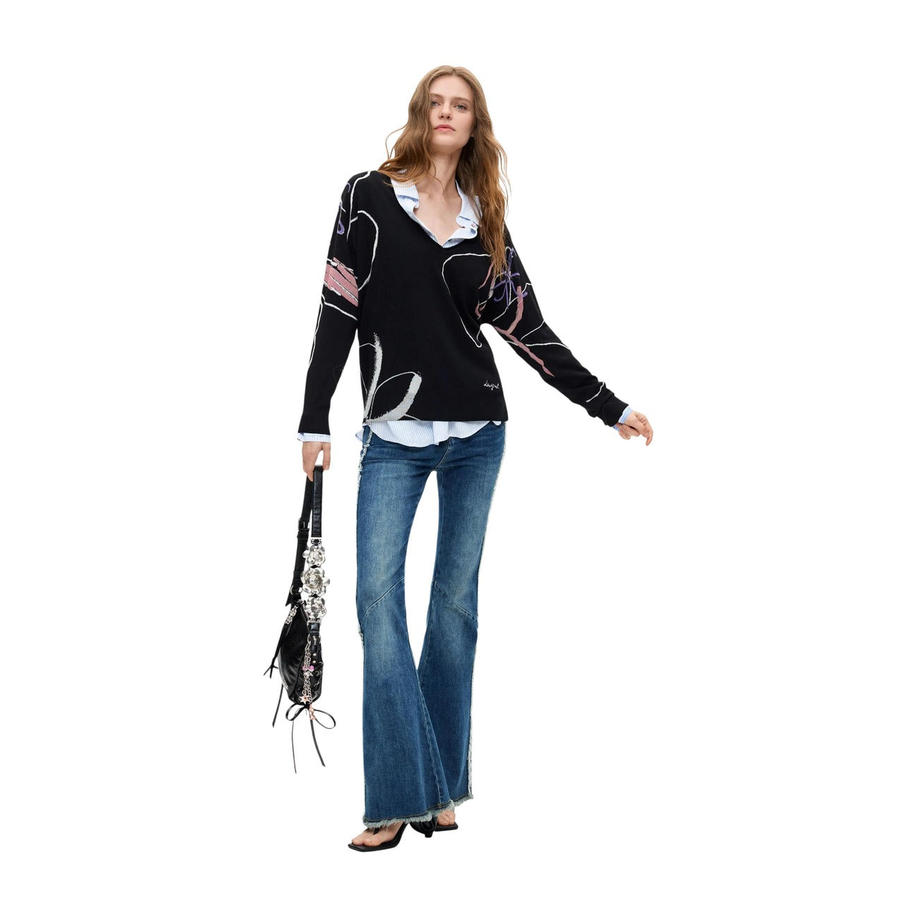 Desigual - Desigual Stickat Kvinna