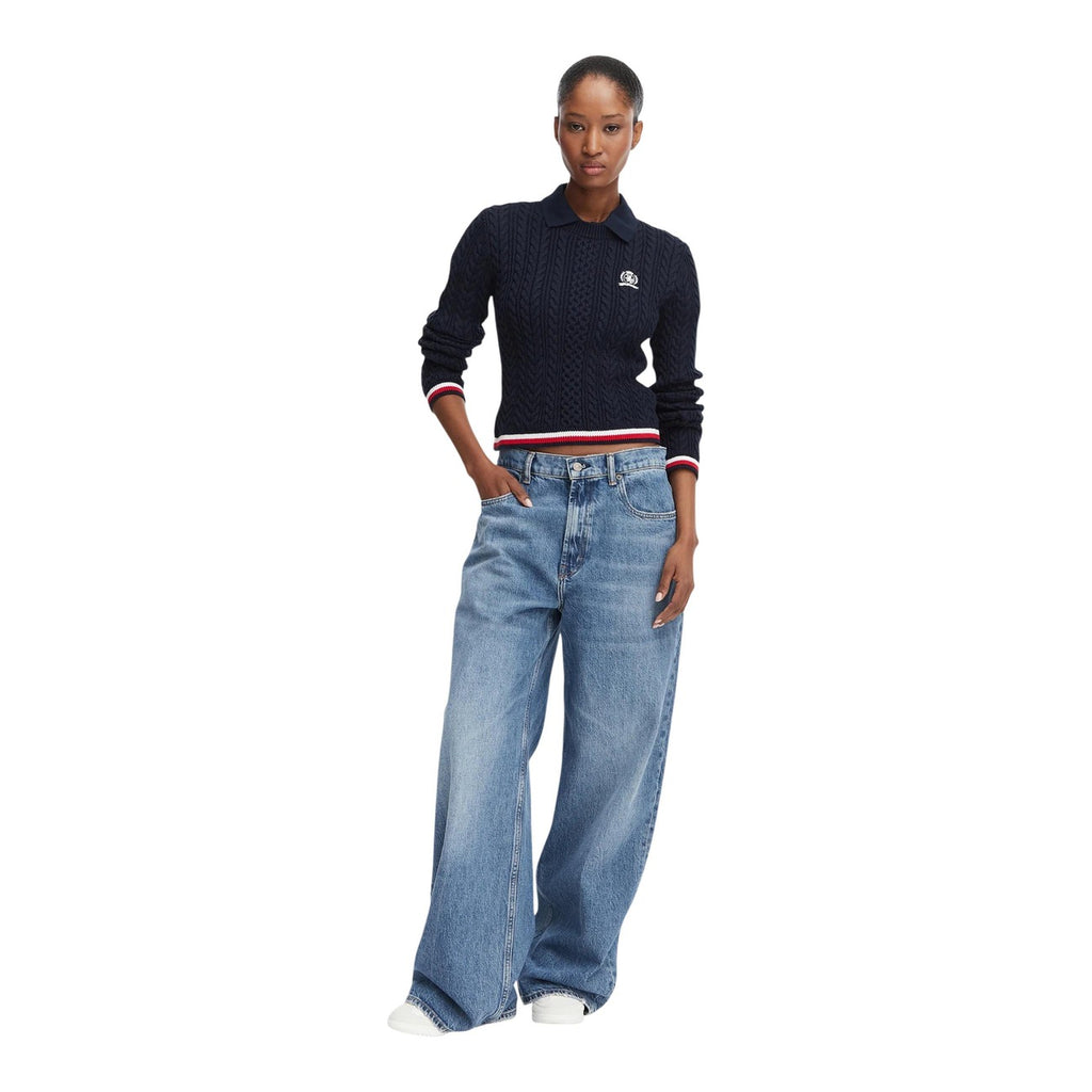 Tommy Hilfiger Jeans - Tommy Hilfiger Jeans Stickat Kvinna