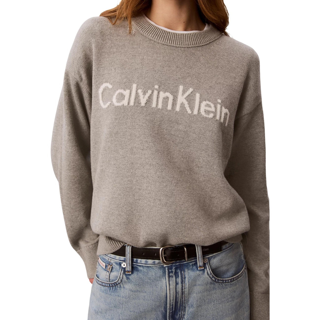 Calvin Klein Jeans - Calvin Klein Jeans Stickat Kvinna