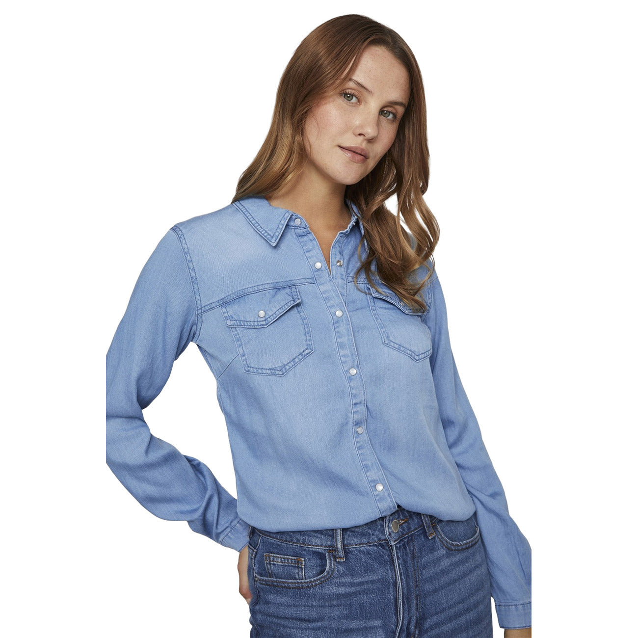 Vila Clothes - Vila Clothes Skjorta Kvinna