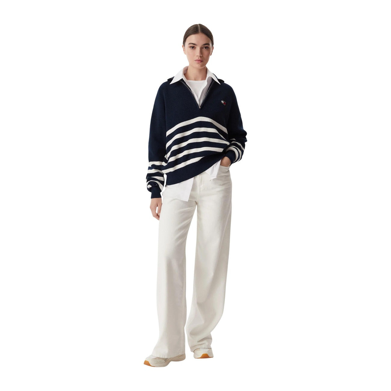 Tommy Hilfiger Jeans - Tommy Hilfiger Jeans Stickat Kvinna