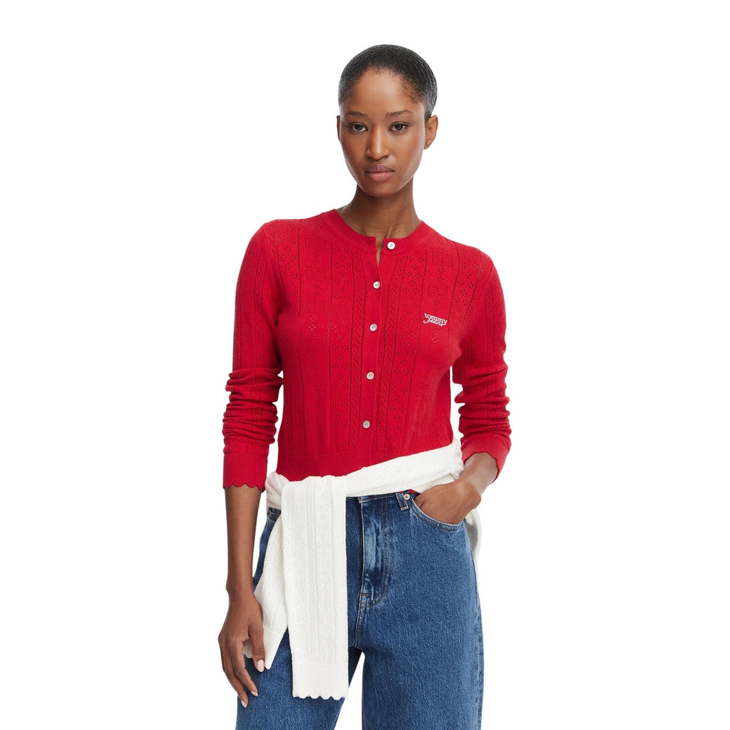 Tommy Hilfiger Jeans - Tommy Hilfiger Jeans Stickat Kvinna